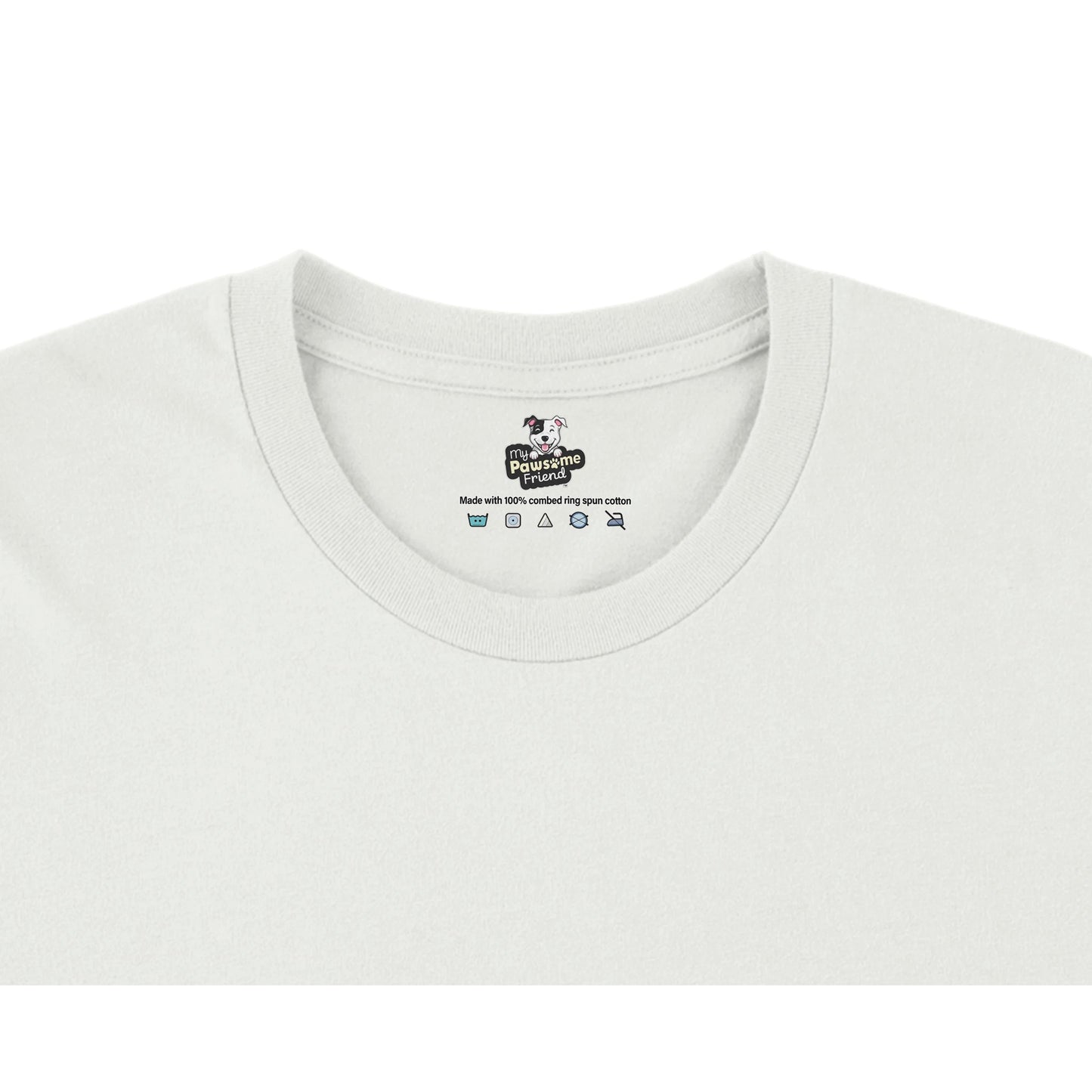 Dogs Have One Aim in Life... To Bestow Their Hearts | Unisex T-shirt white