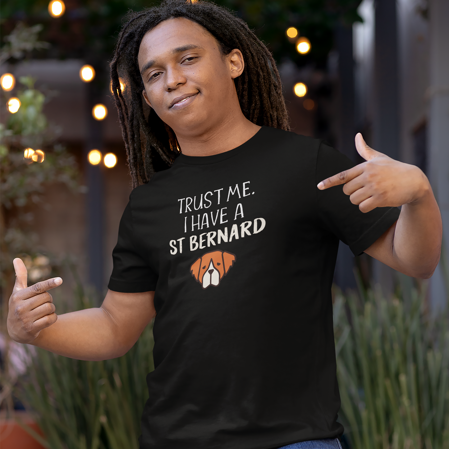 st bernard dog funny t shirt