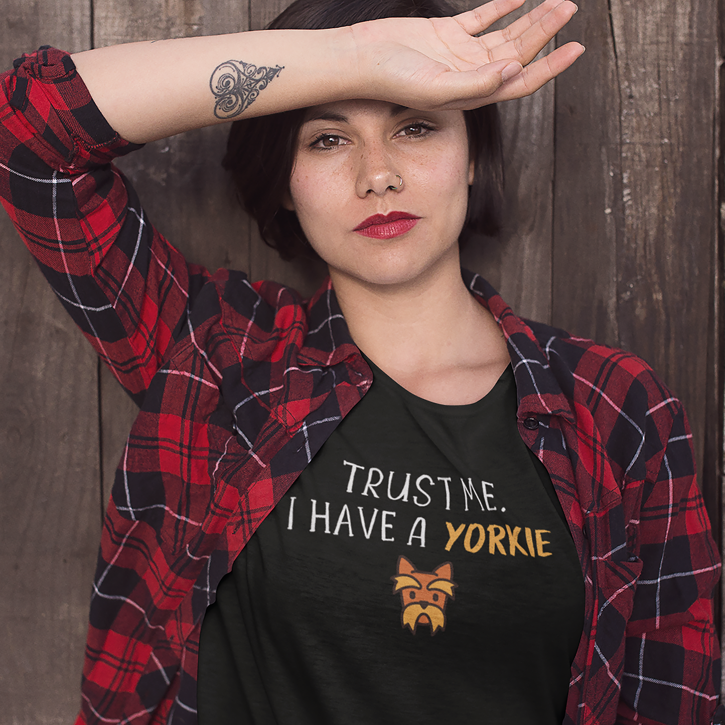Yorkie funny t shirt
