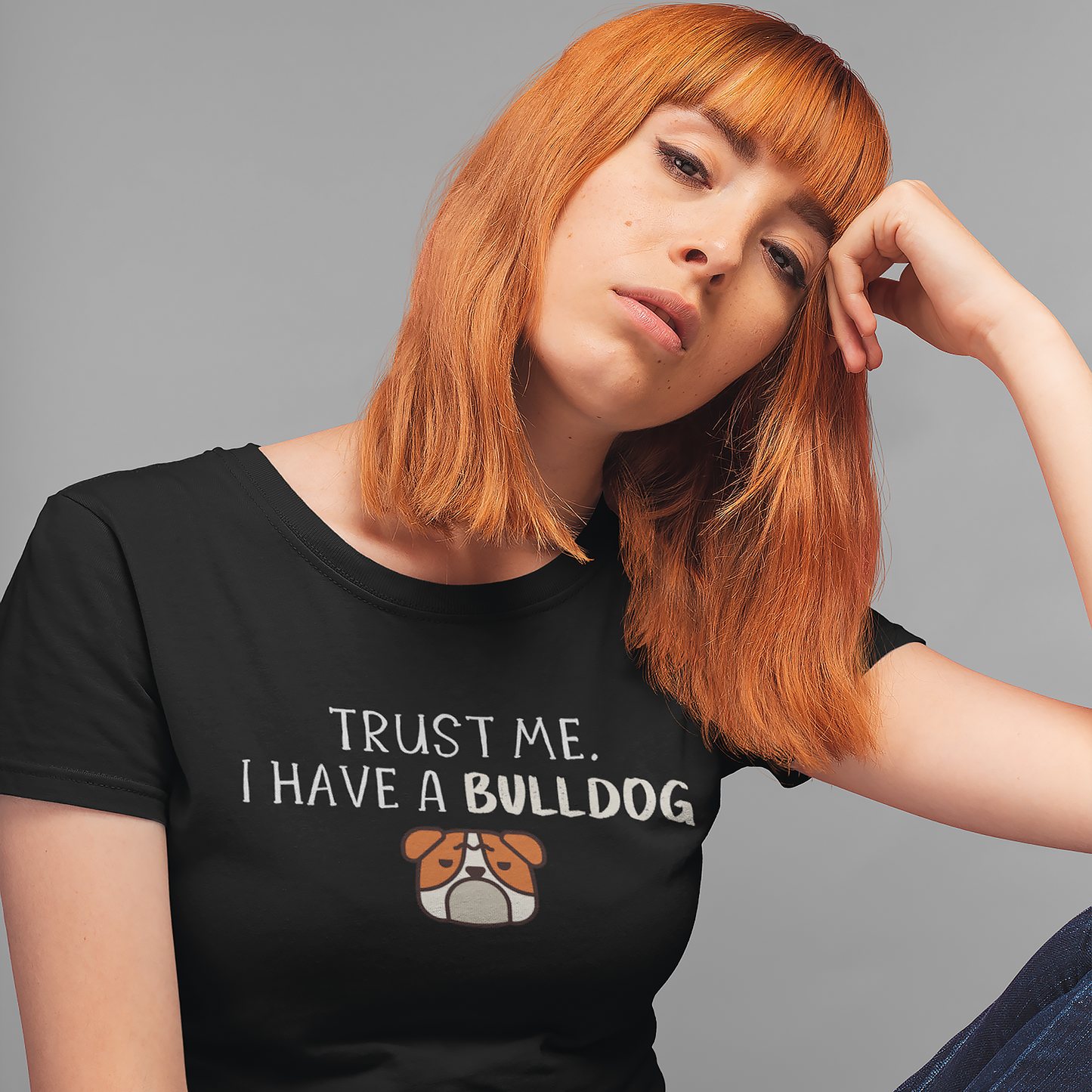 bulldog original t shirt