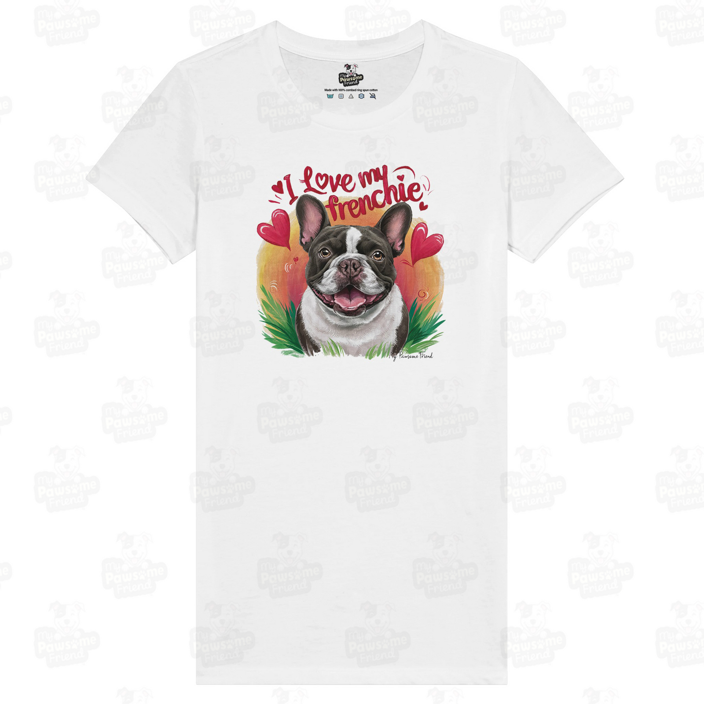 I love my frenchie t shirt