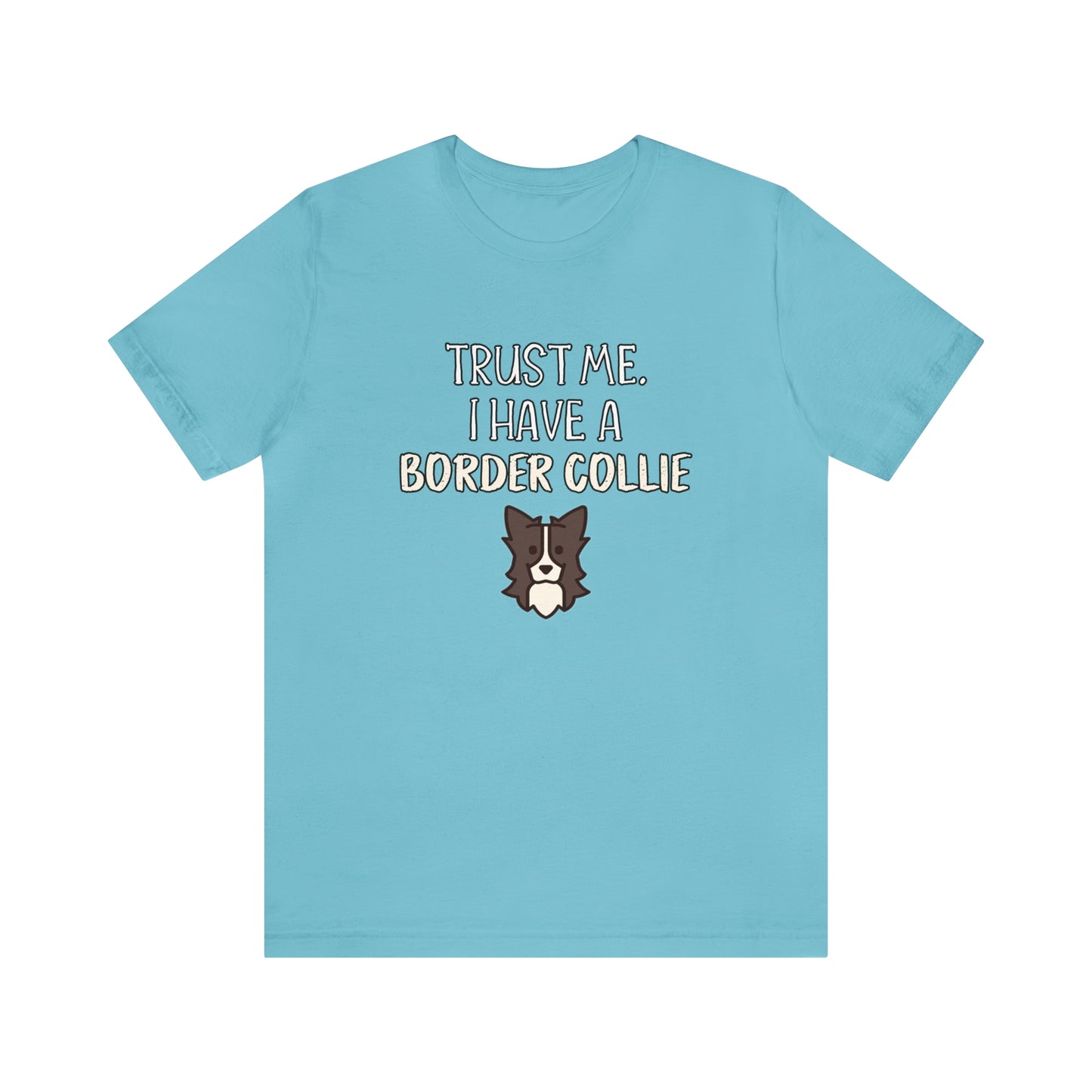 border collie blue shirt