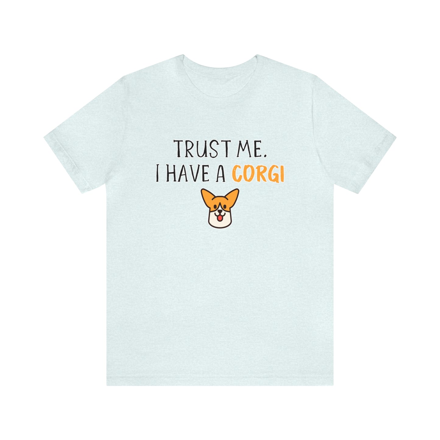 corgi original t shirt blue