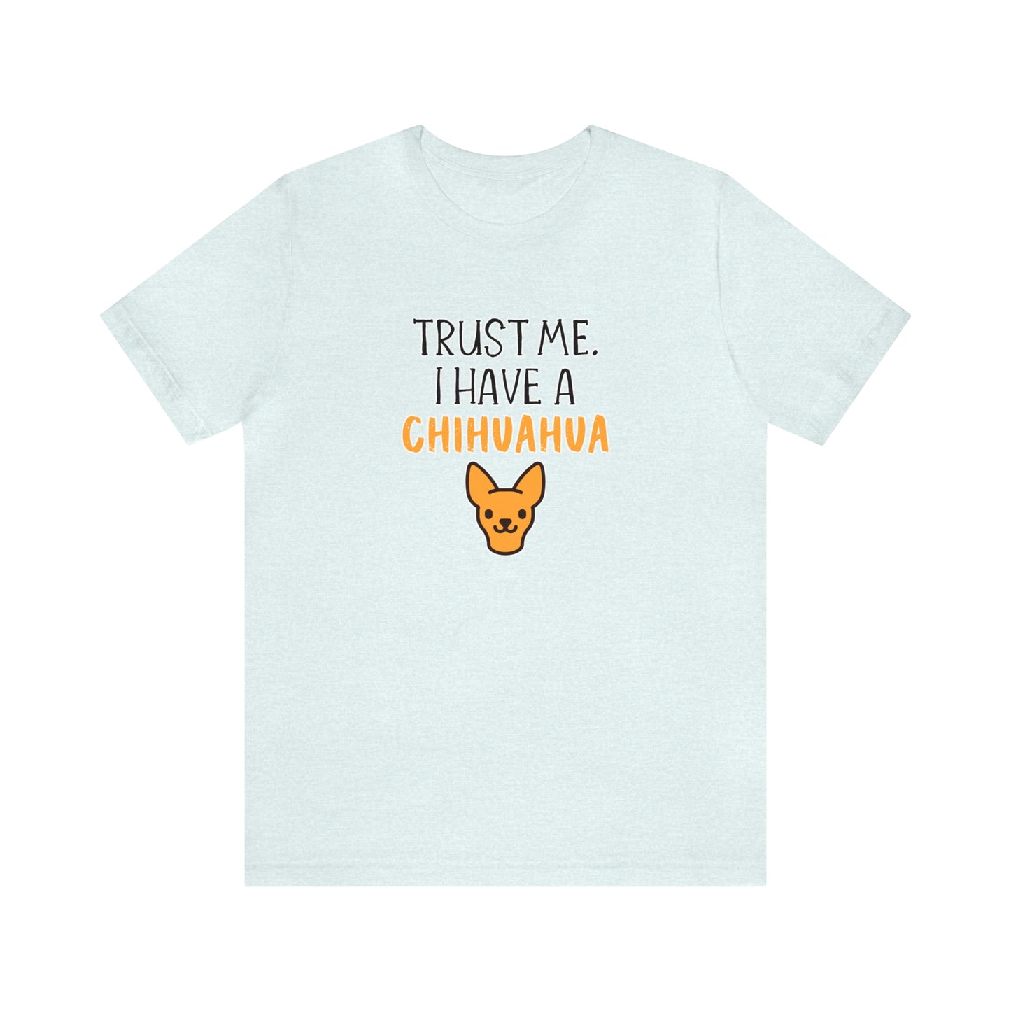 chihuahua t shirt blue