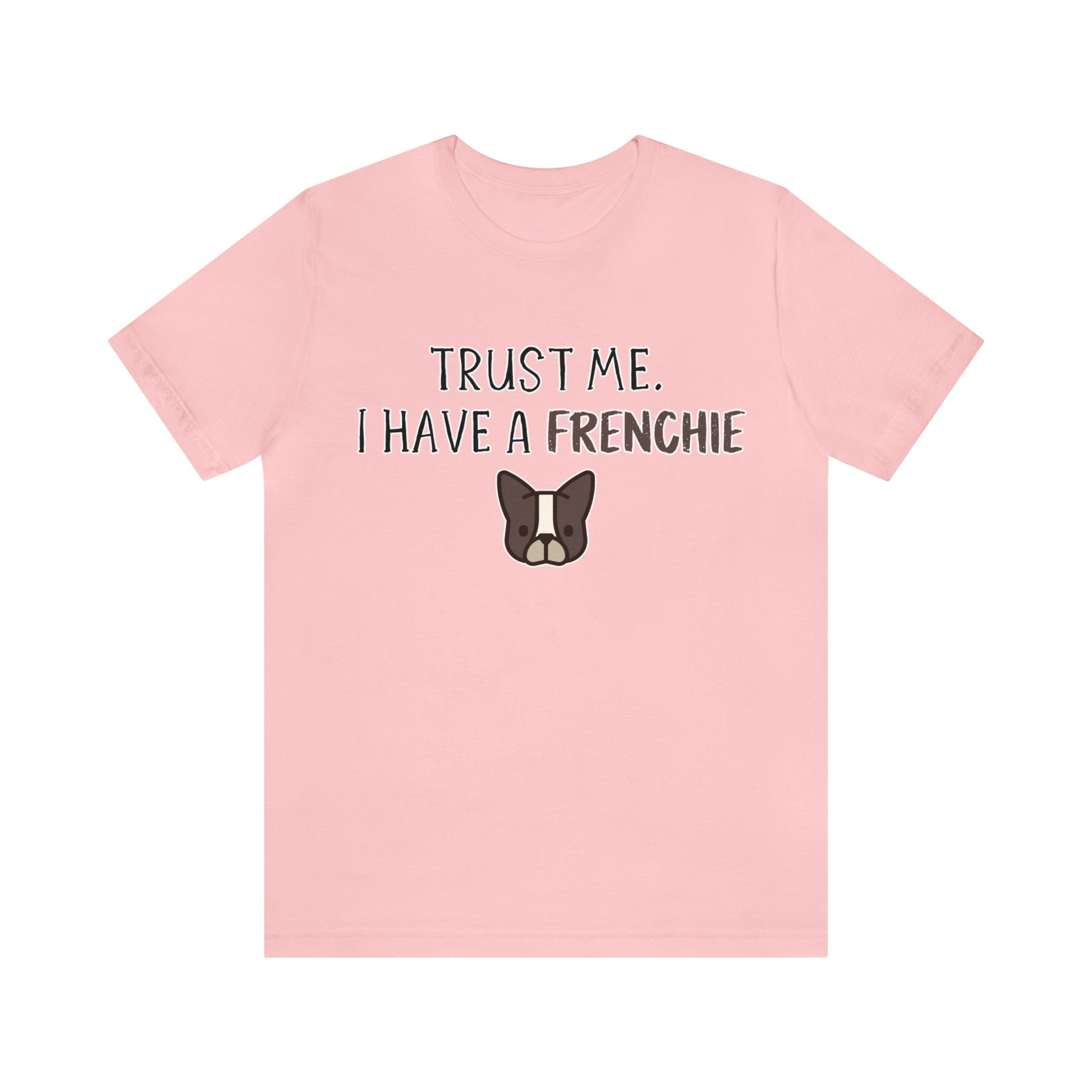 frenchie pink shirt