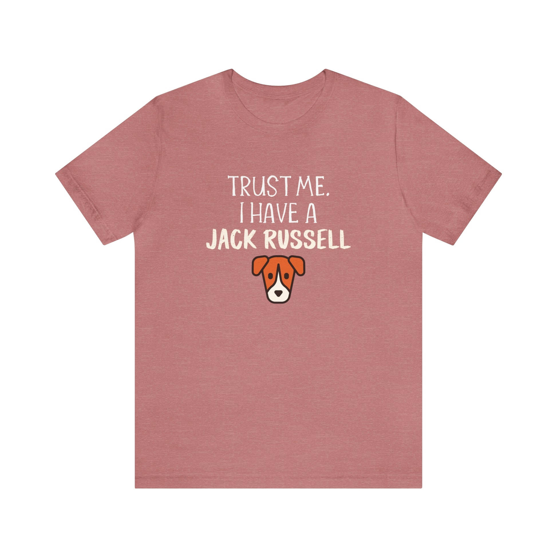 jack russell t shirt red