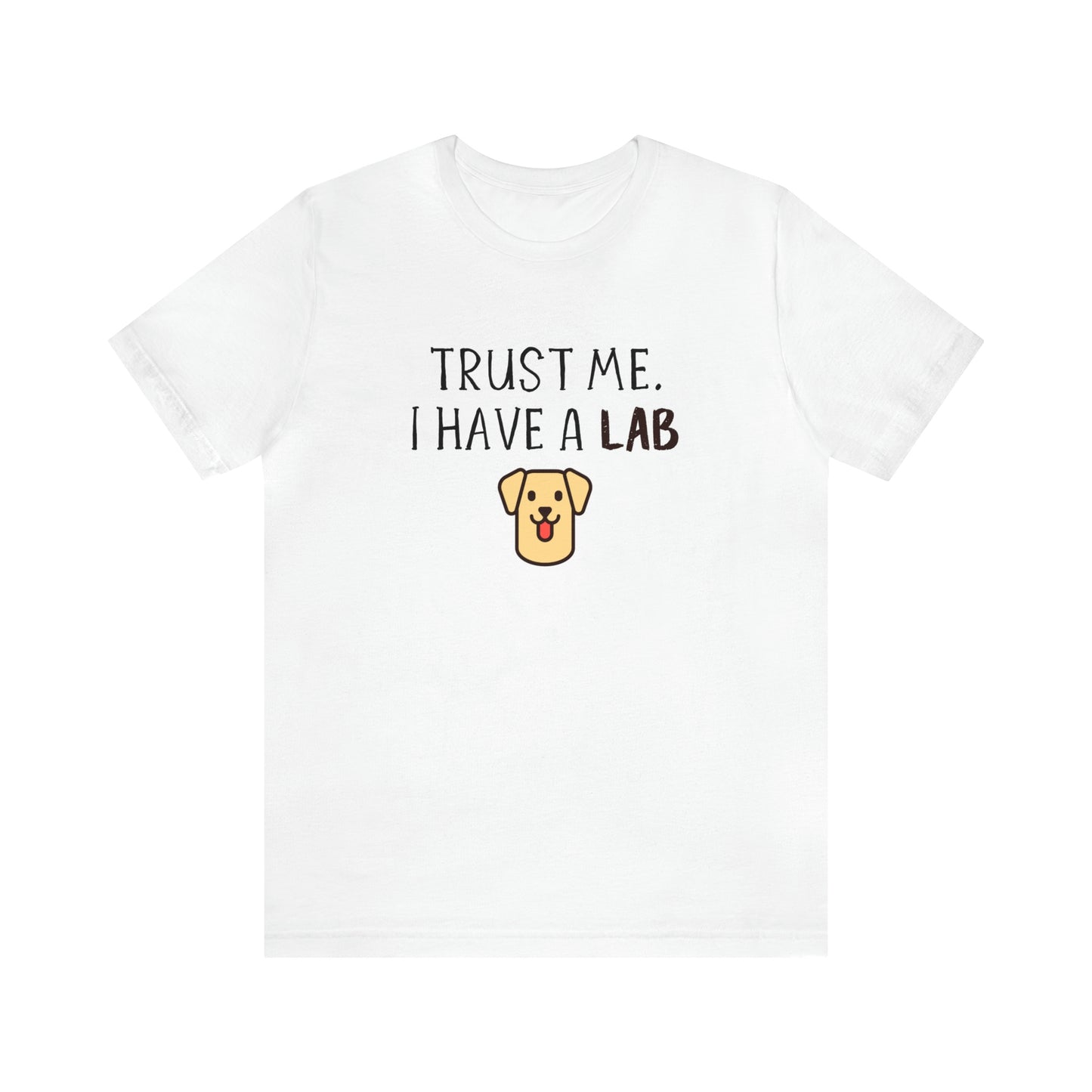 labrador white shirt