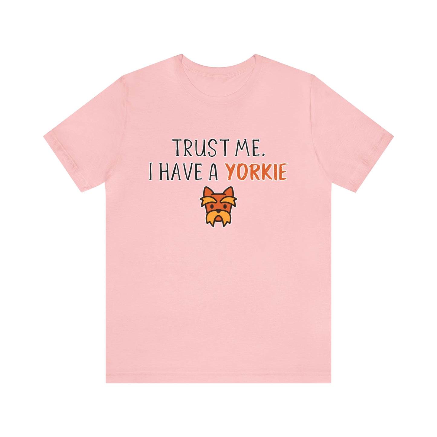 Yorkshire Terrier t shirt pink