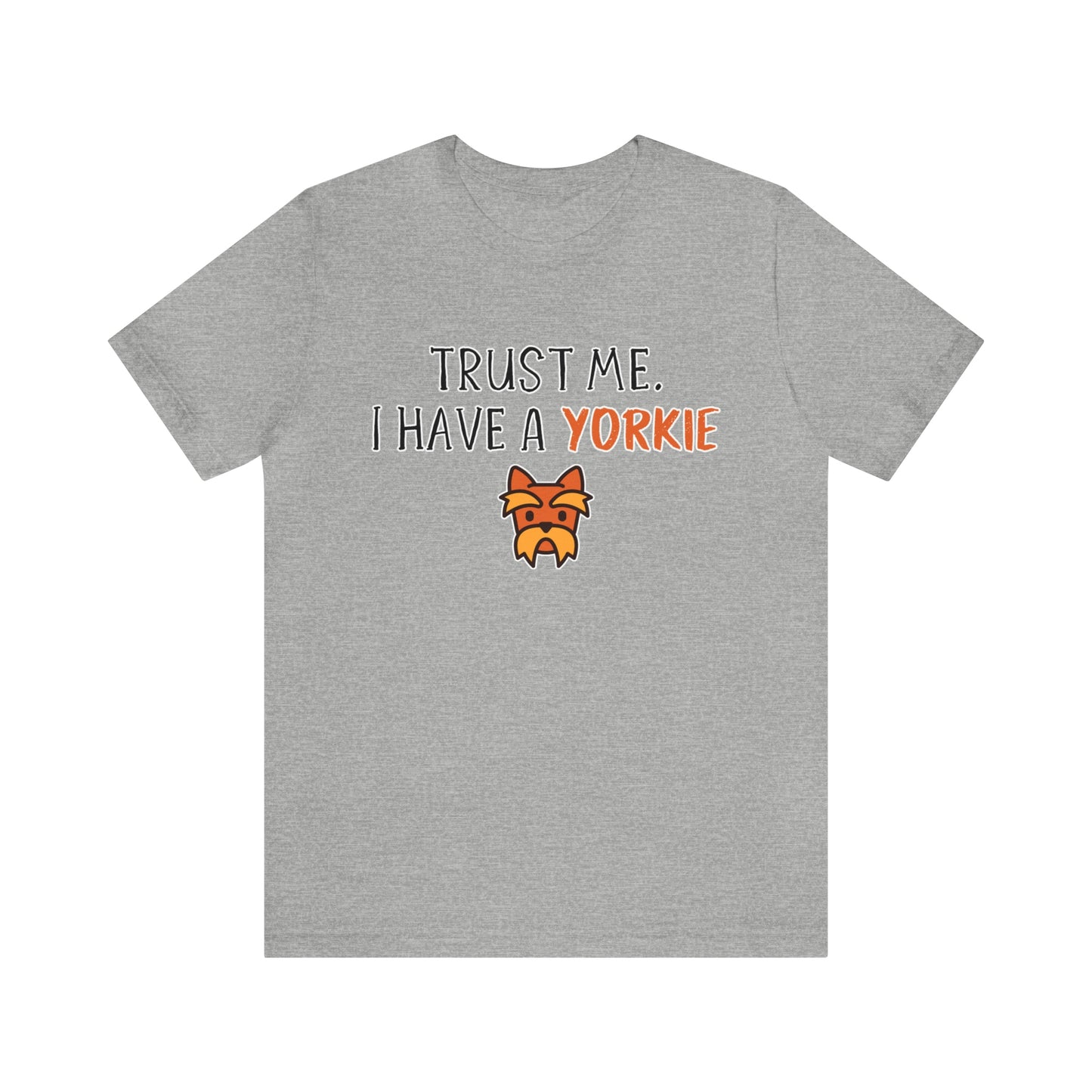 Yorkshire Terrier t shirt grey