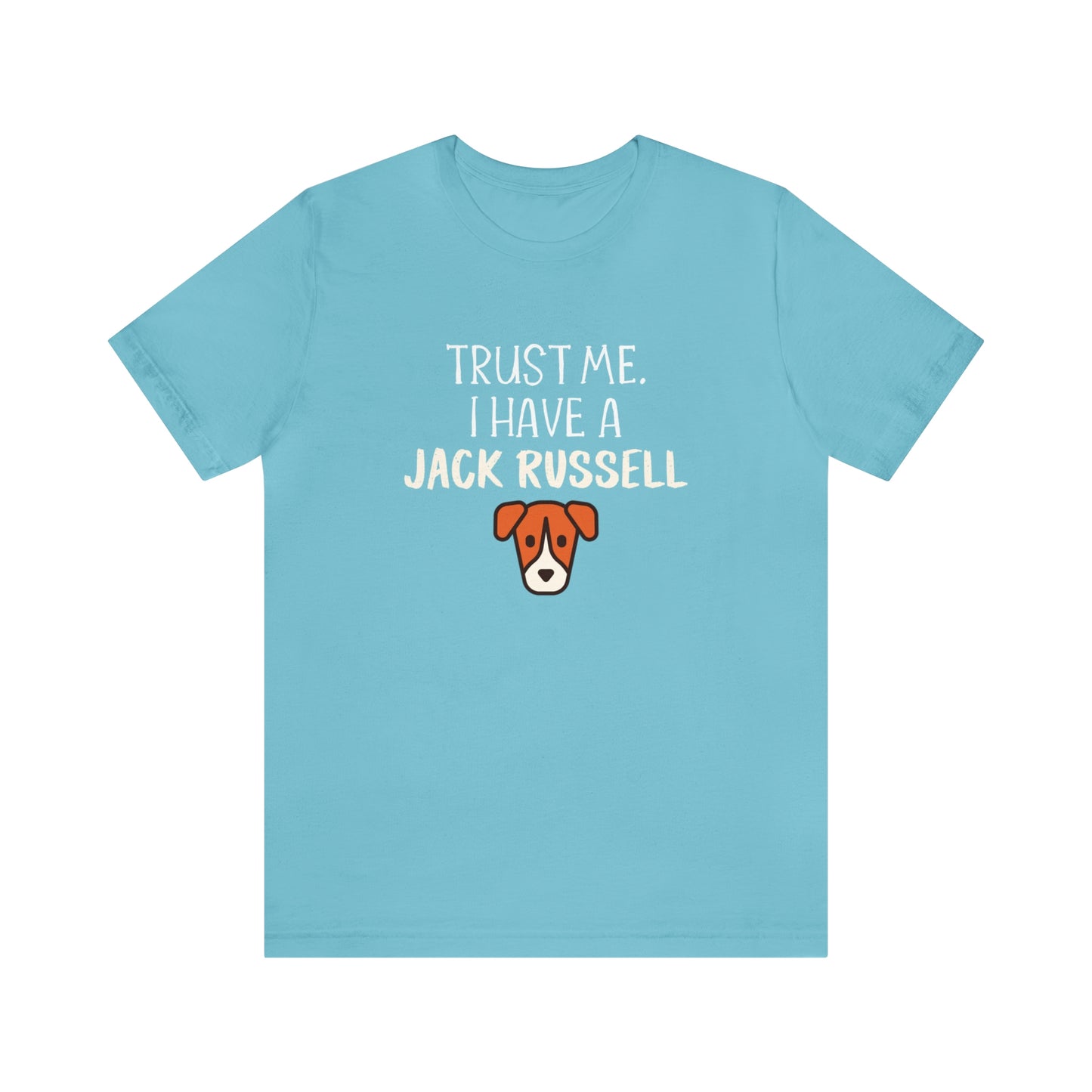 jack russell blue shirt
