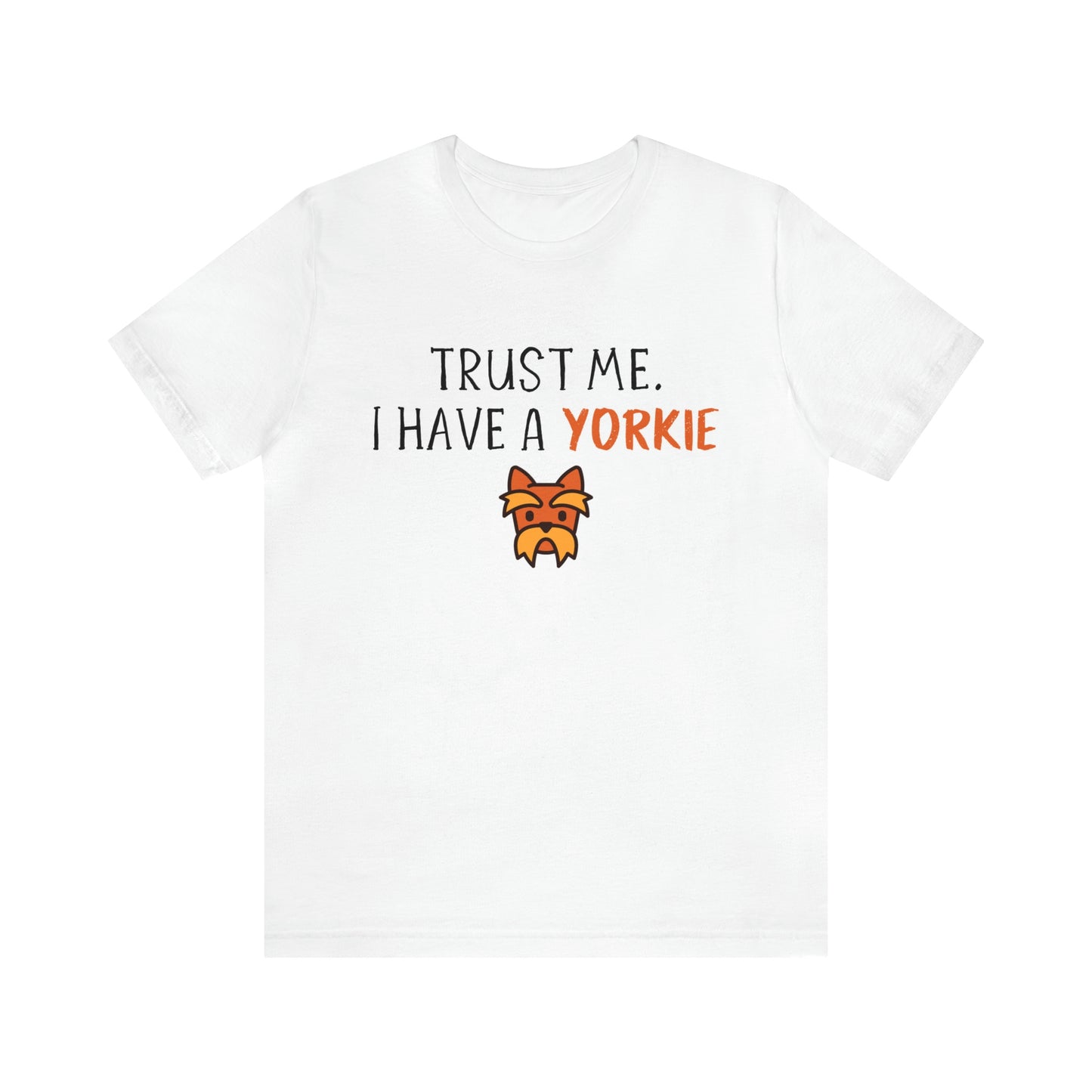 Yorkshire Terrier t shirt white