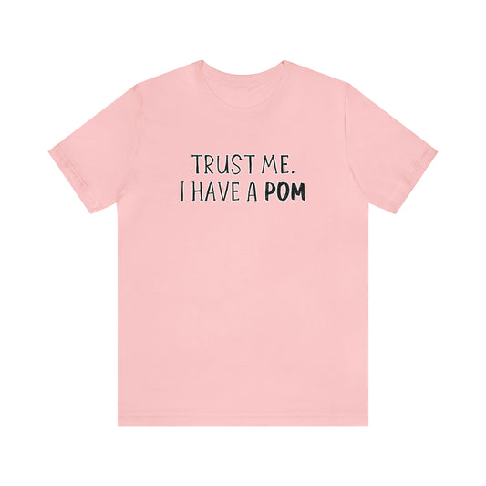 pom dog shirt pink