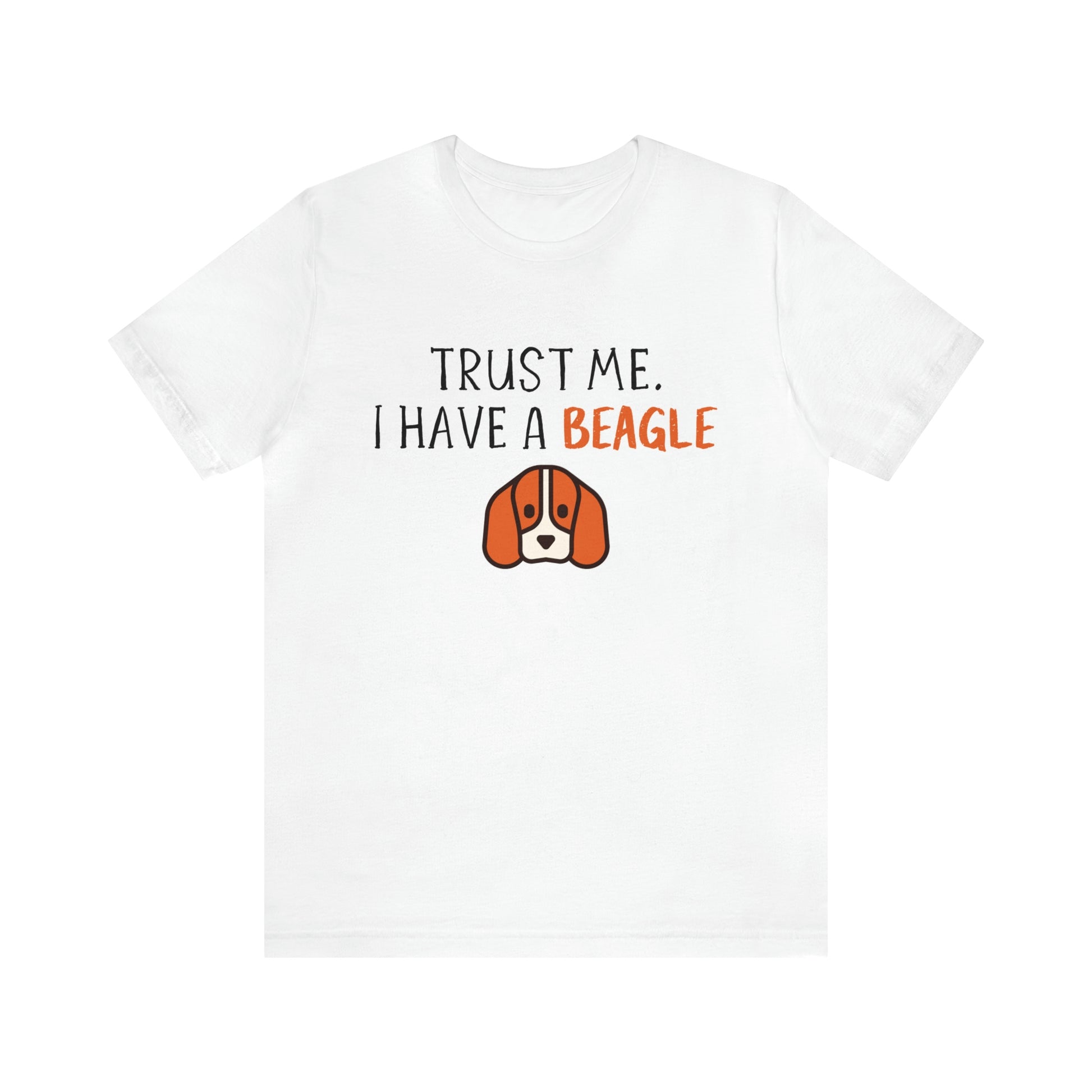 white beagle t shirt