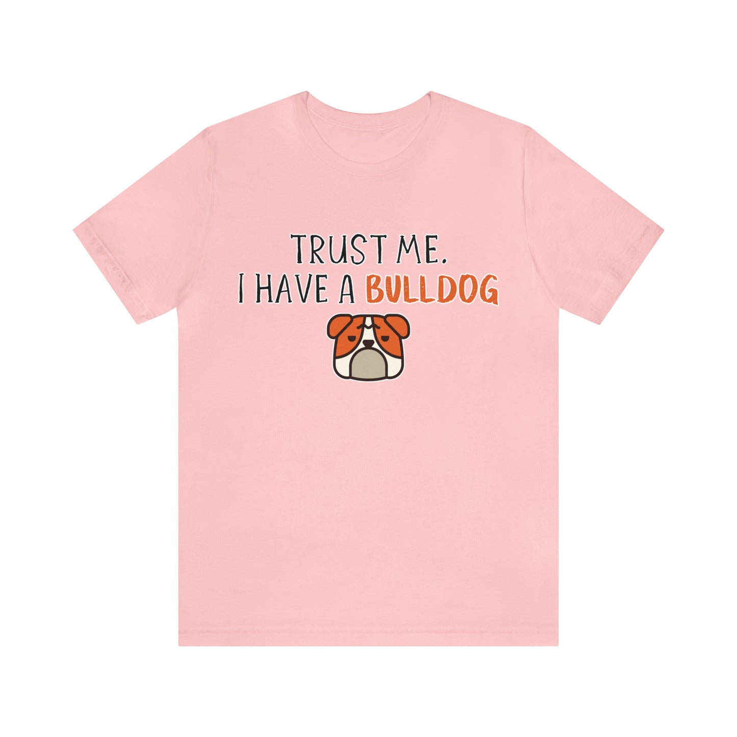 bulldog shirt pink