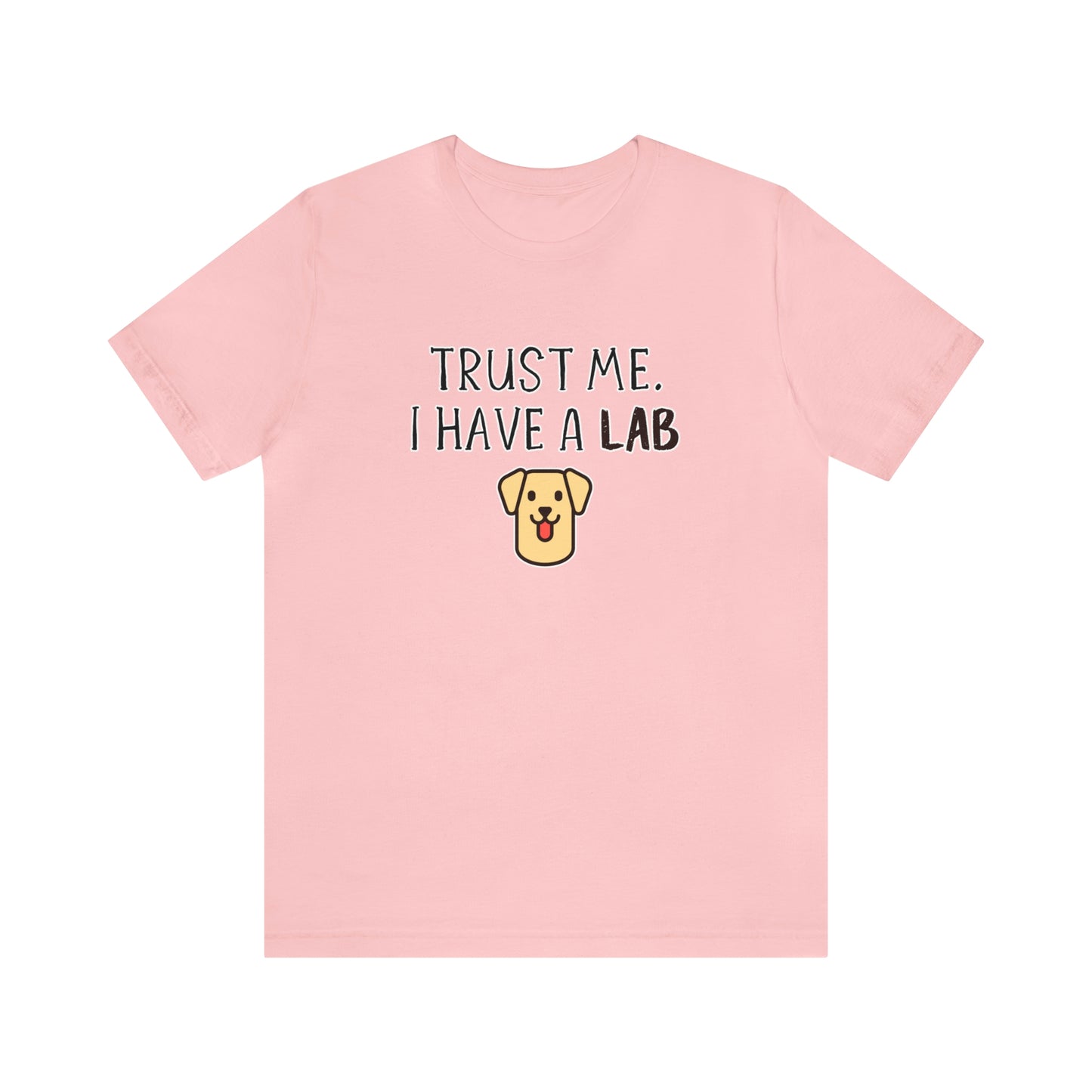 pink labrador t shirt