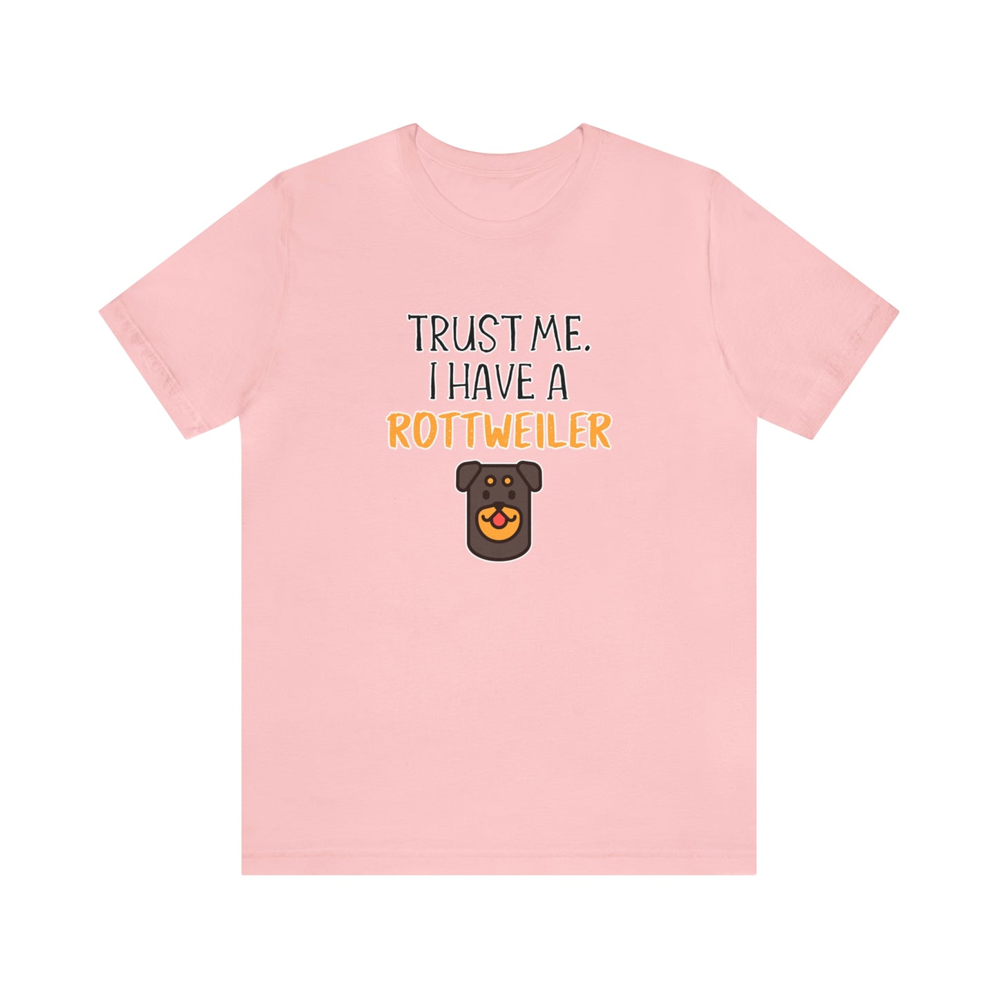rottweiler pink shirt