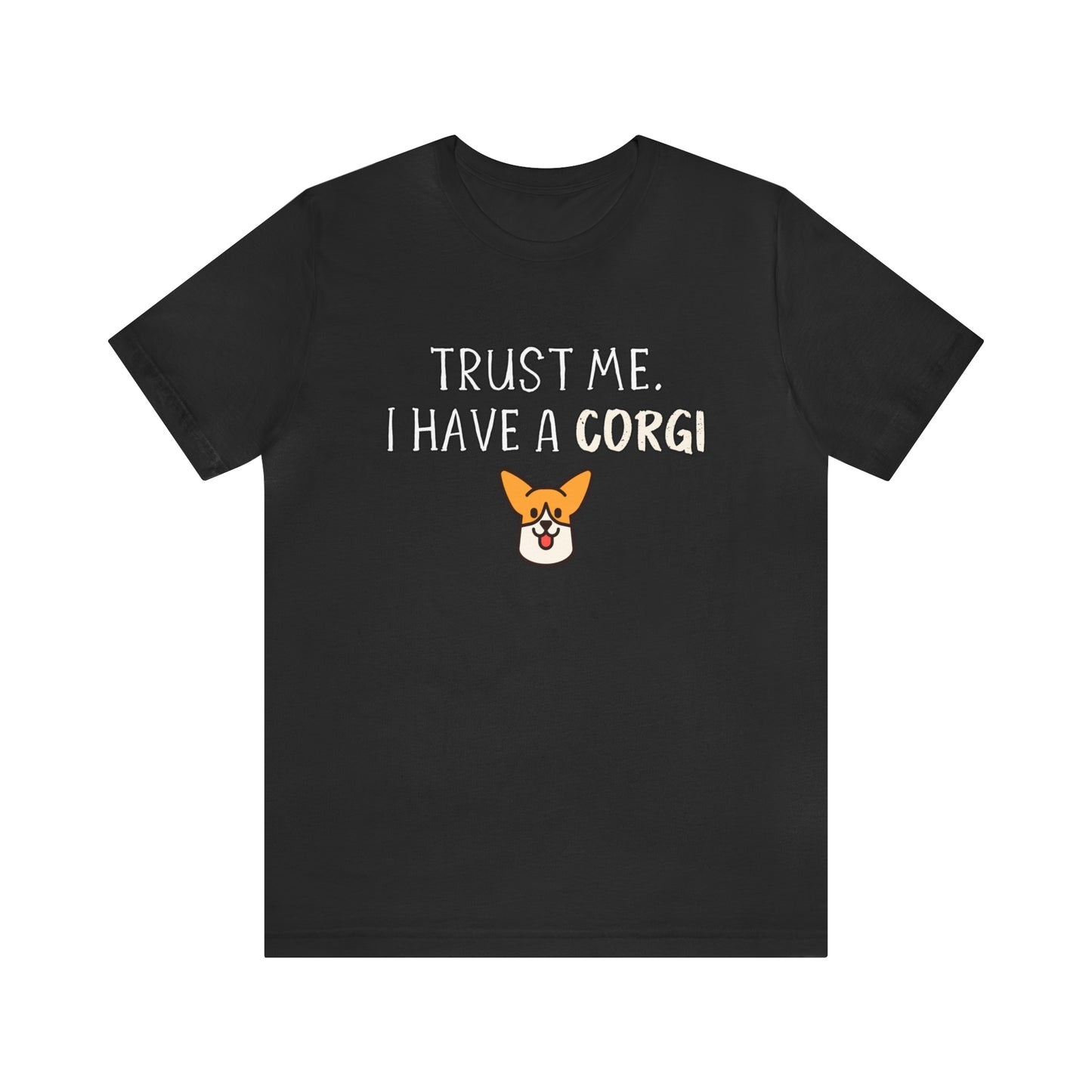 corgi original t shirt black