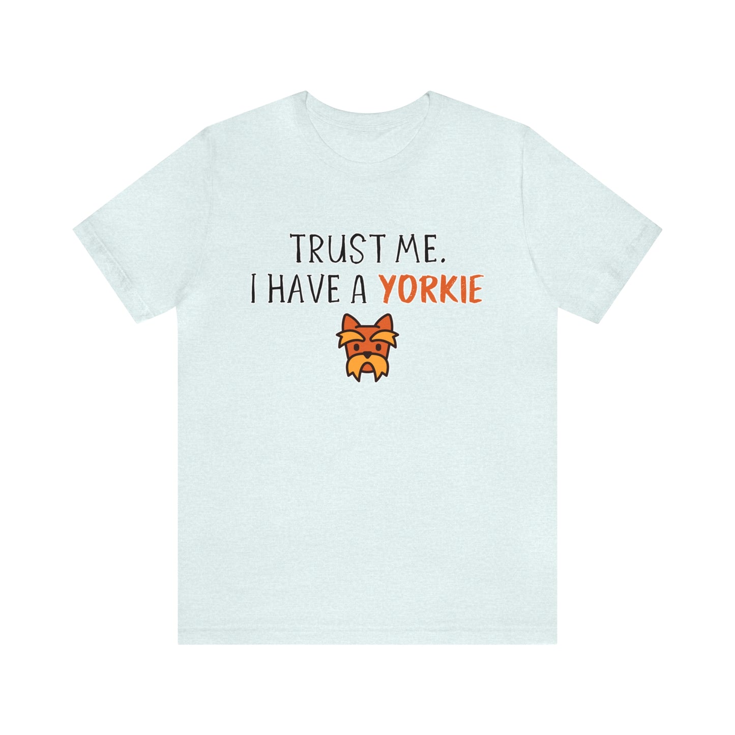 Yorkshire Terrier t shirt blue