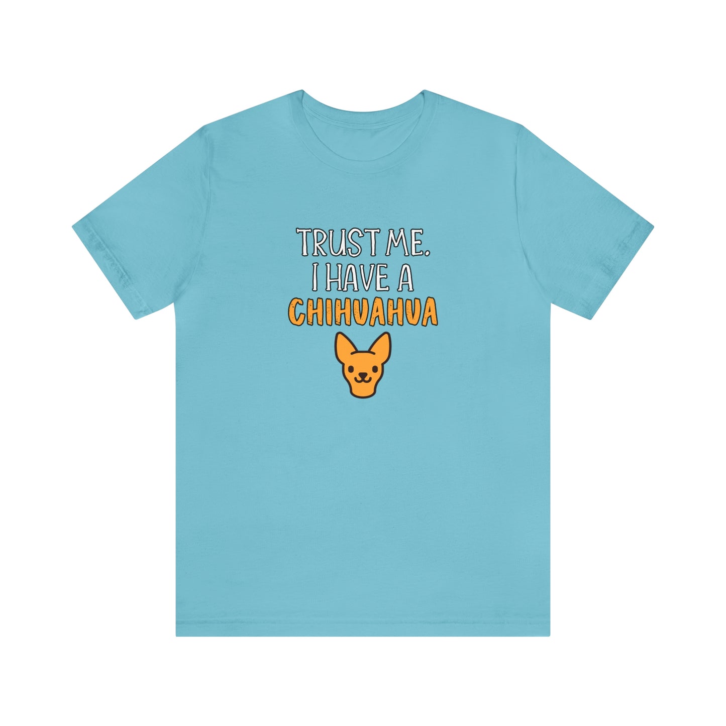 chihuahua blue shirt