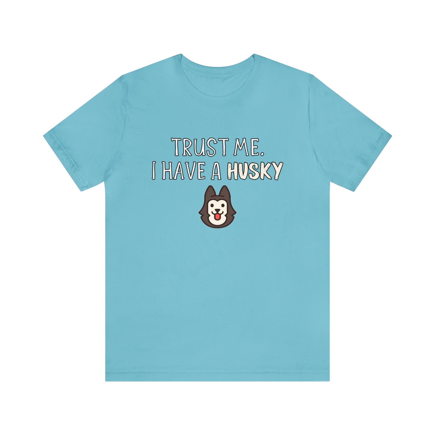 husky blue shirt