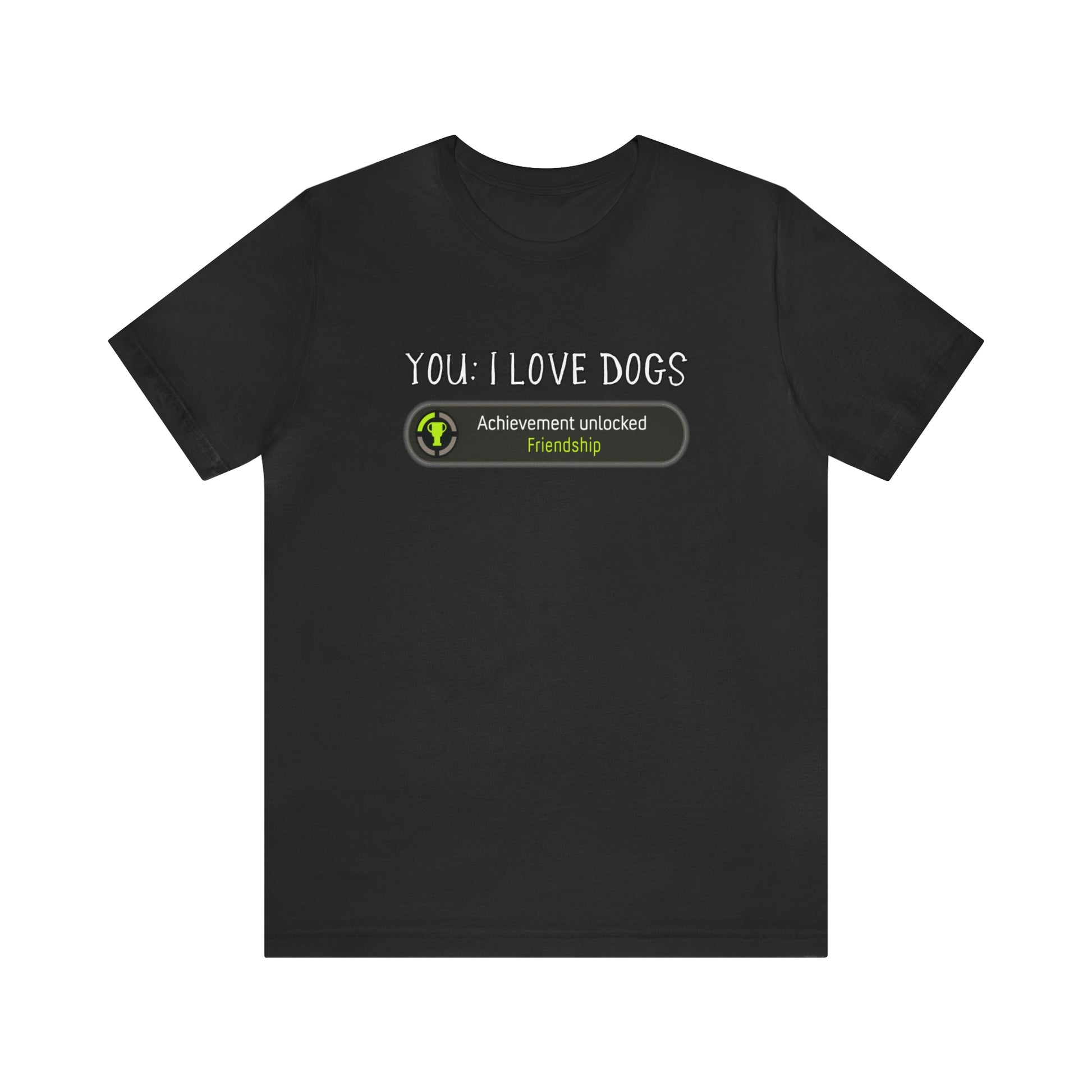 you love dogs funny t shirt