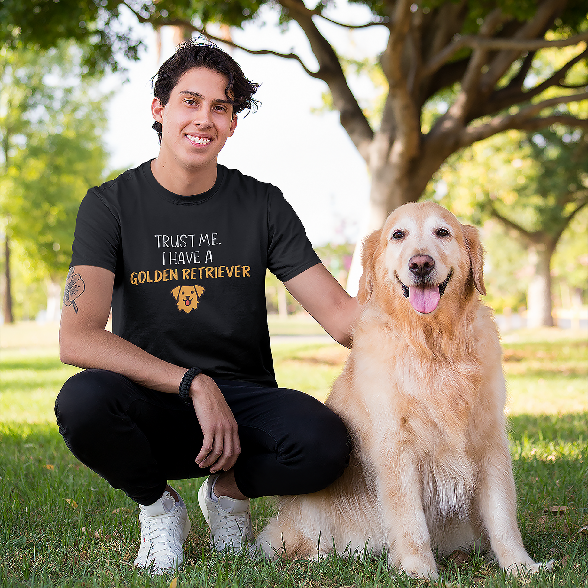 golden retriever original t shirt