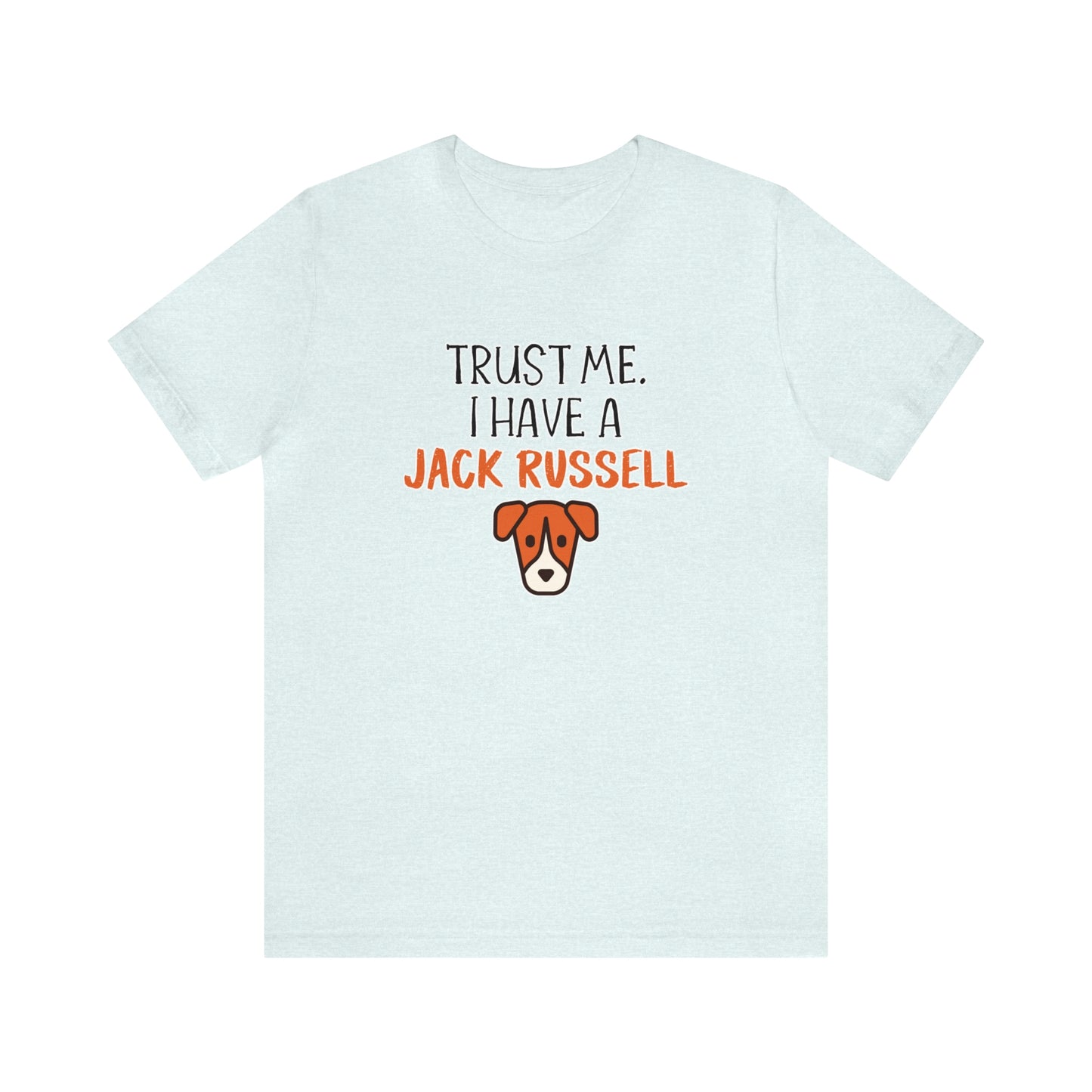 jack russell t shirt blue